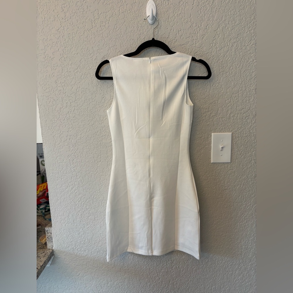 Amazon White Summer Short Dress! NWT - Picture 4 of 4